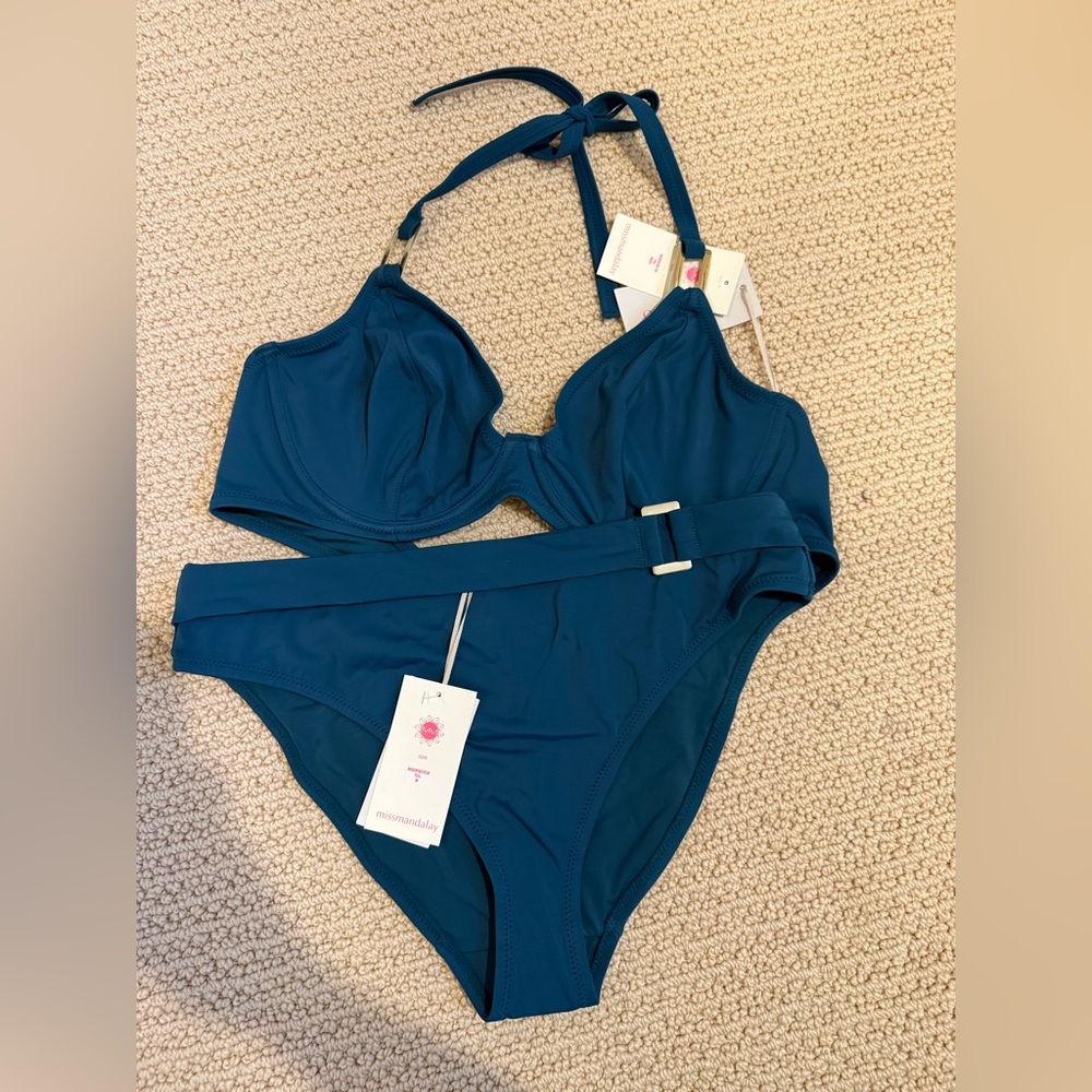 Teal Bikini Set NWT